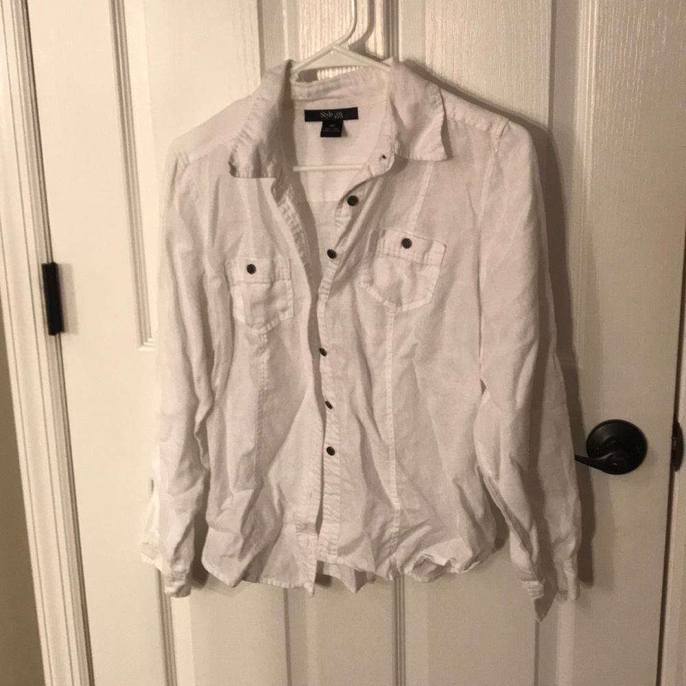 Style & Co button up